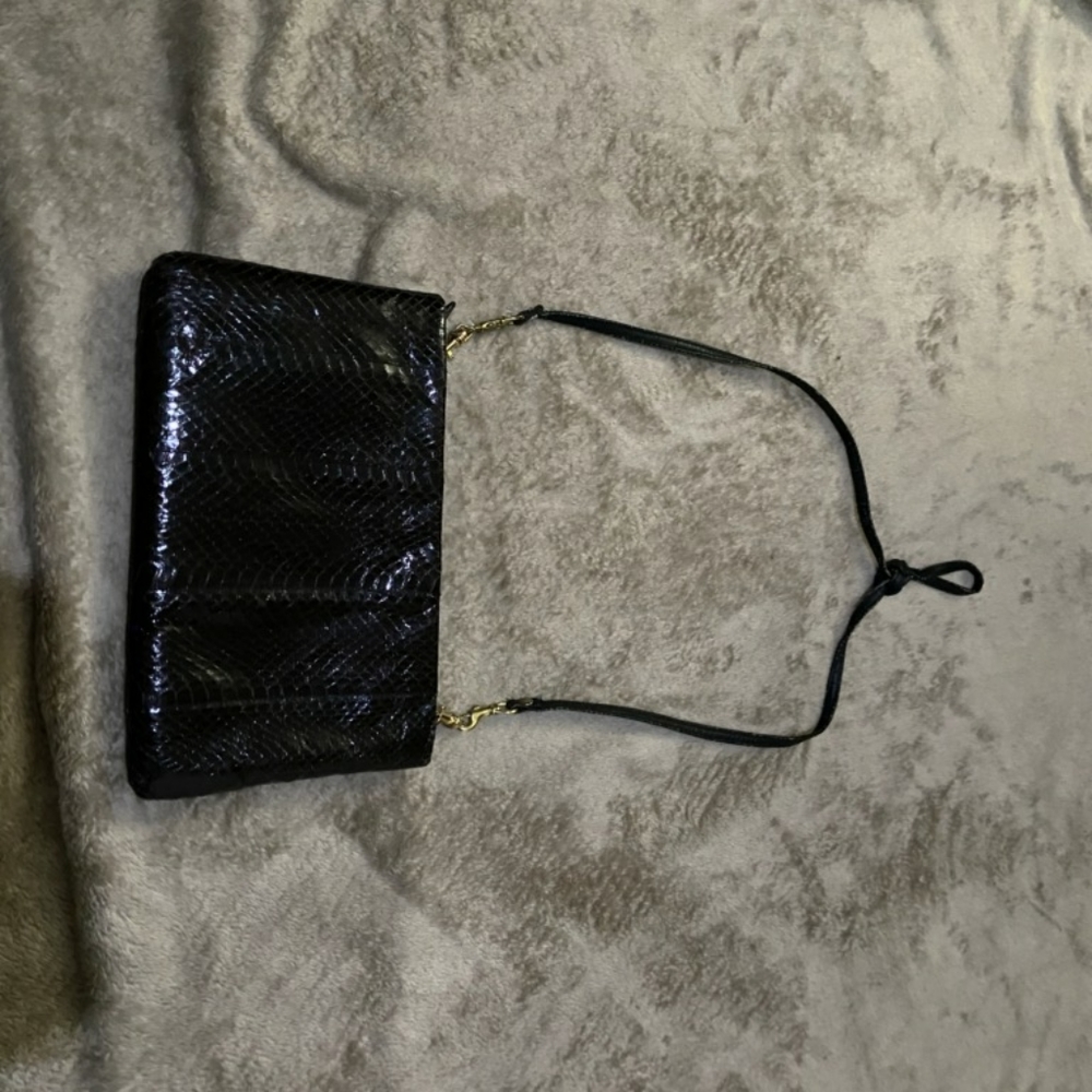Small dark brown purse